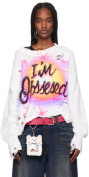 doublet Off-White Airbrush Sweater