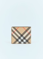 Burberry Check Bi-Fold Wallet