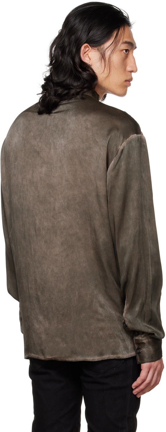FREI-MUT Brown Patch Shirt