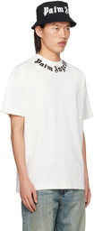 Palm Angels Off-White Printed T-Shirt