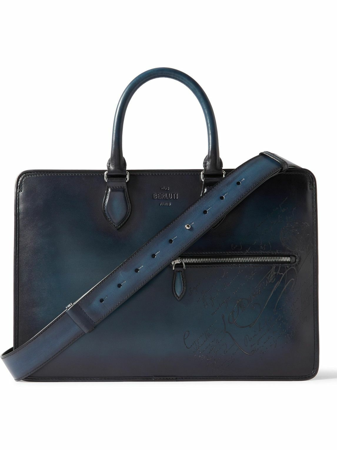 Berluti - Scritto Venezia Leather Briefcase Berluti