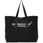 Undercover Black Medium Logo Tote