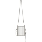 Martine Ali Silver Extended Topless Tote