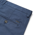 Hugo Boss - Stretch-Cotton Twill Shorts - Men - Navy