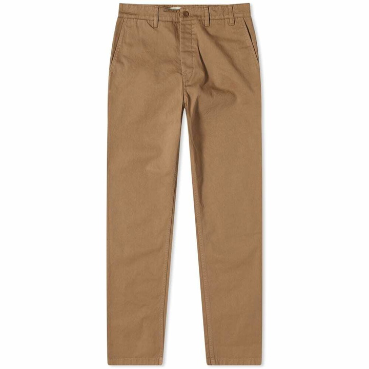 Photo: Norse Projects Men's Aros Heavy Chino in Utility Khaki