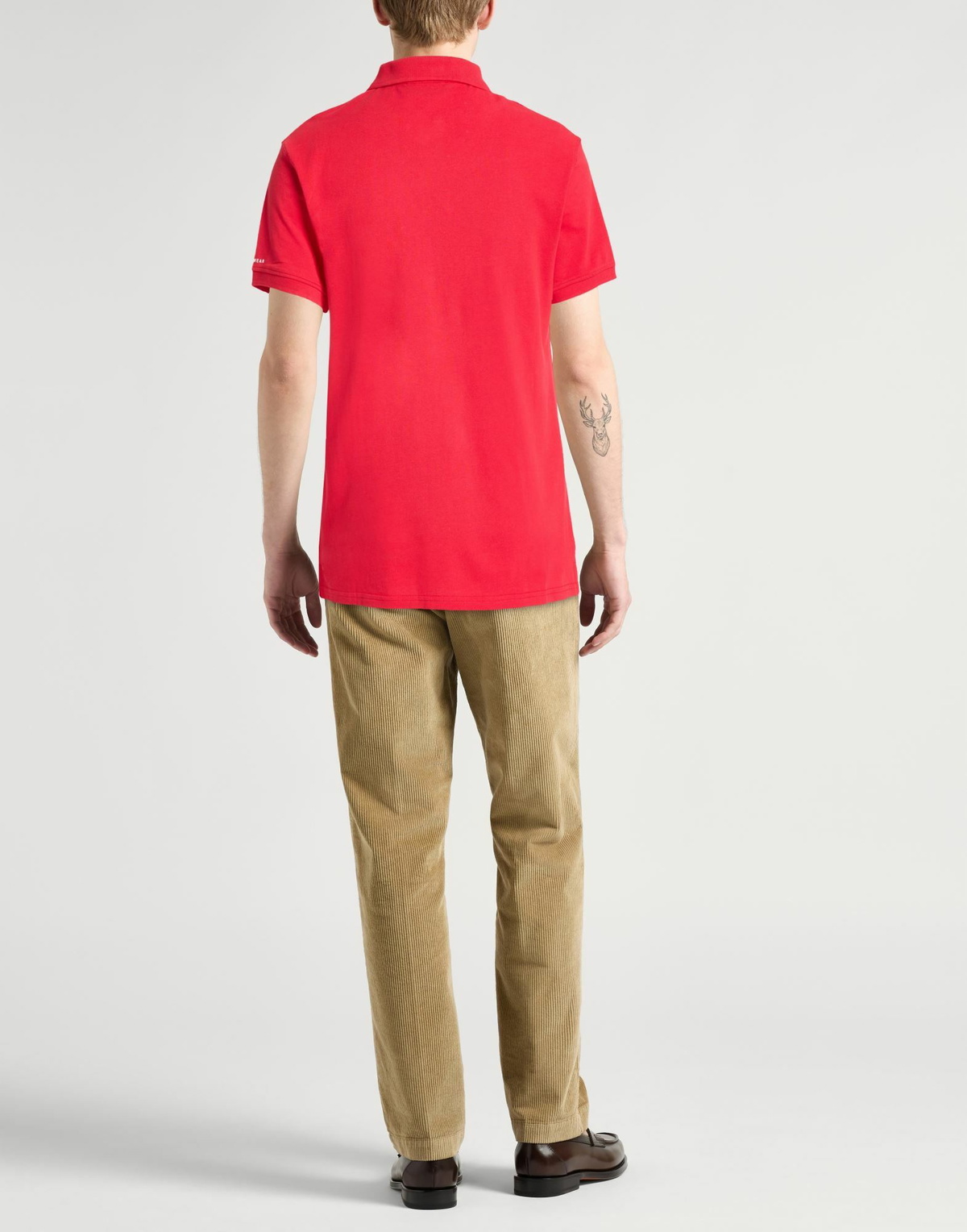 Trussardi Mens Polo shirt in Red