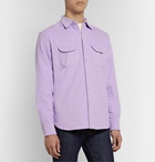 J.Crew - Stretch-Cotton Corduroy Overshirt - Purple