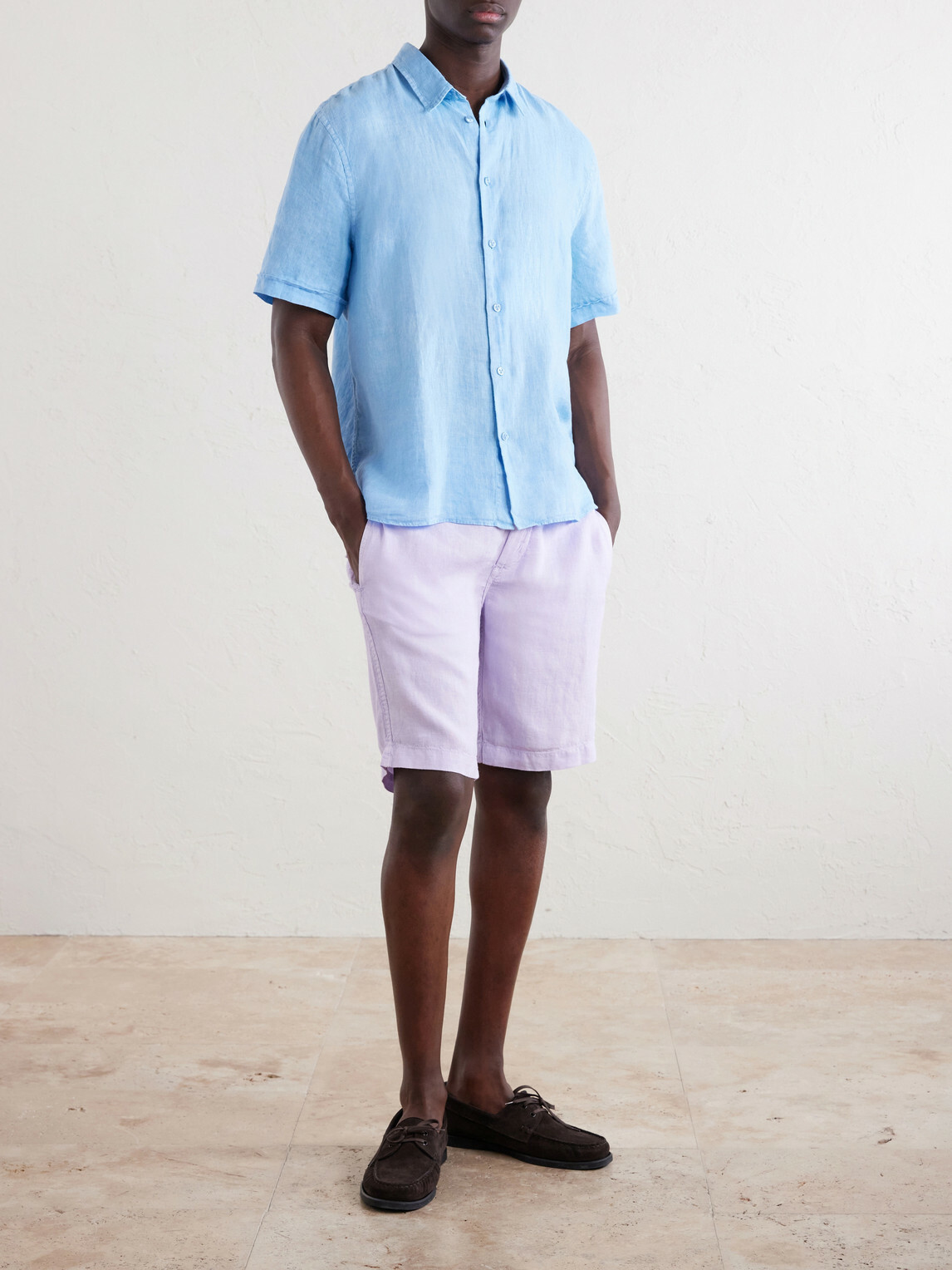 Vilebrequin - Linen Shirt - Blue