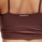 Adanola Women's Ultimate Tank Bra Top in Burgundy