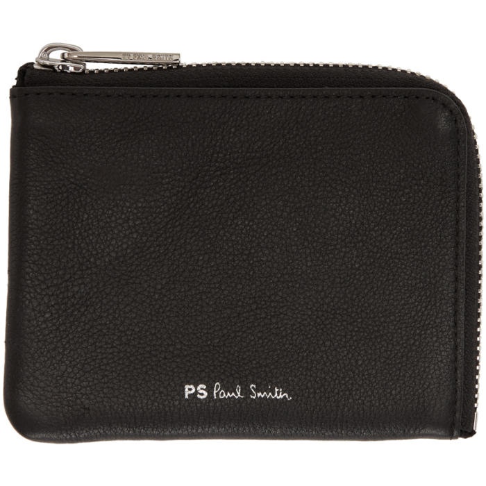 Photo: PS by Paul Smith Black Leather Zip Wallet 