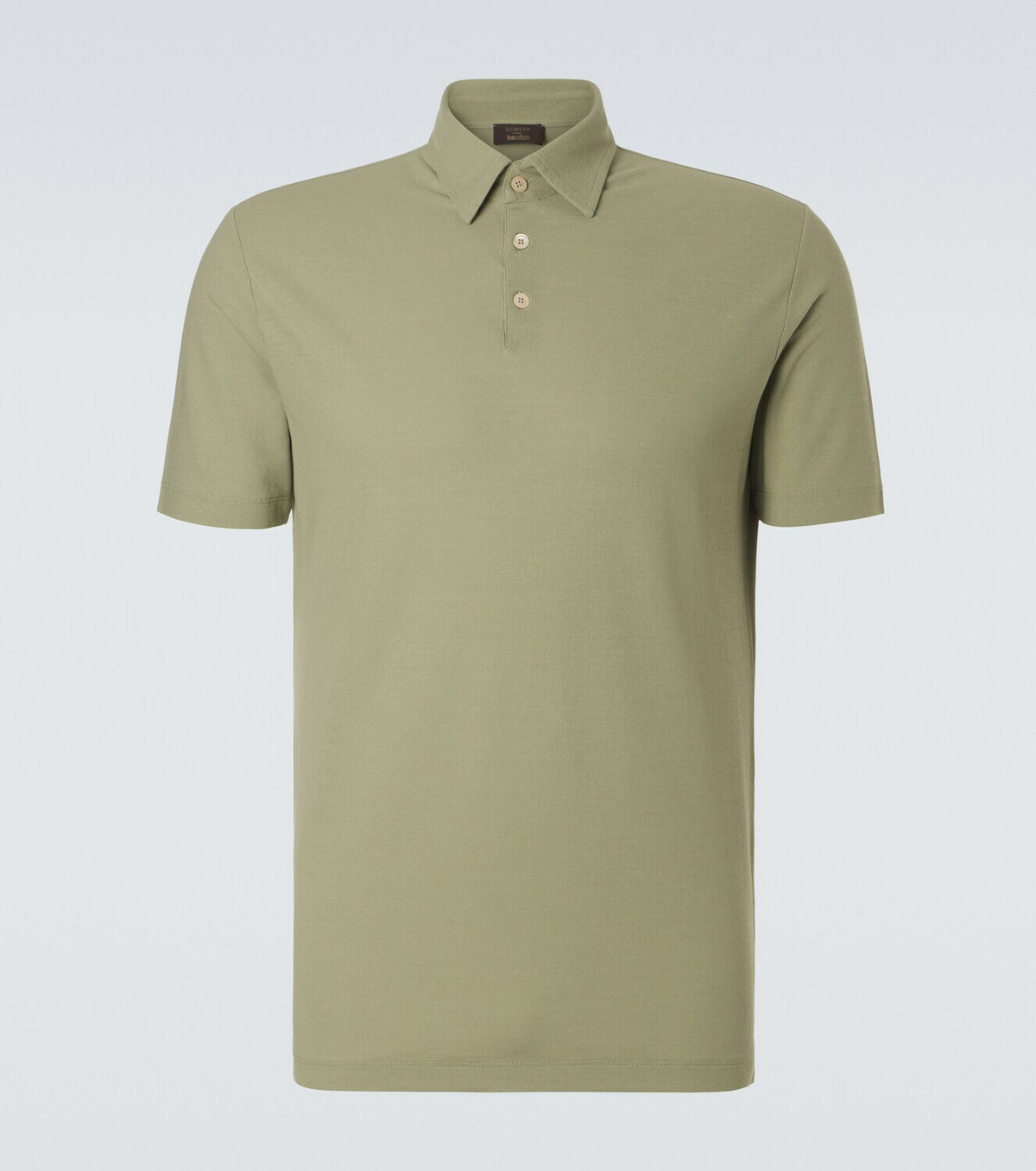 Slowear Zanone cotton polo shirt