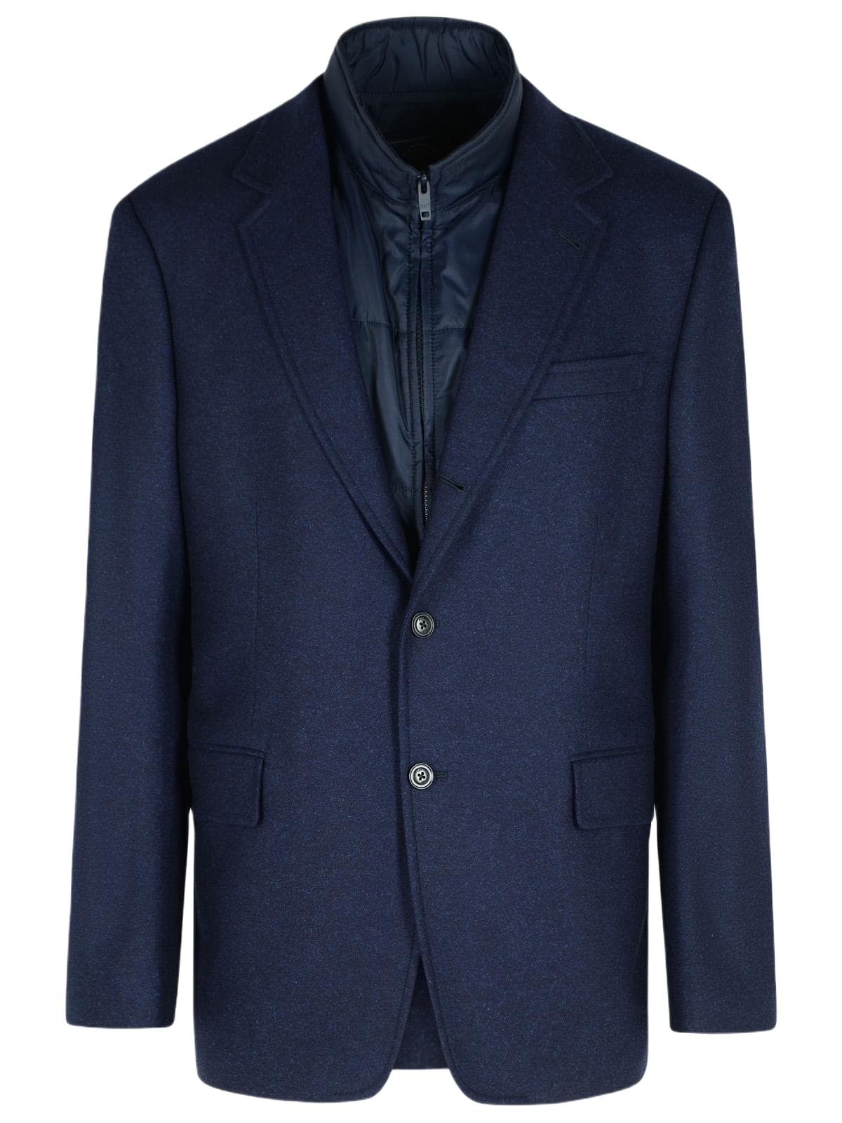Fay db Navy Polyamide Jacket