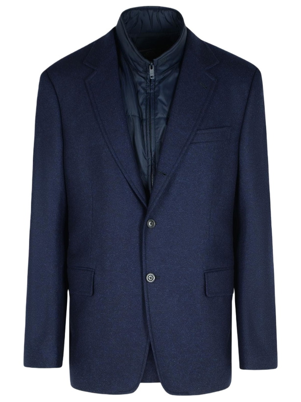 Photo: Fay db Navy Polyamide Jacket