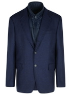 Fay db Navy Polyamide Jacket