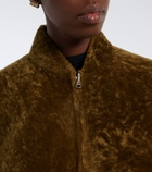 Arma Azra shearling bomber jacket