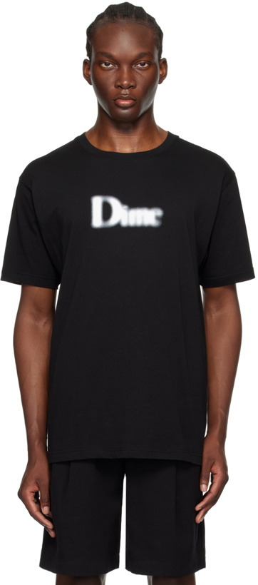Photo: Dime Black Classic Blurry T-Shirt