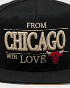 Mitchell & Ness Nba With Love Snapback Bulls Black - Mens - Caps