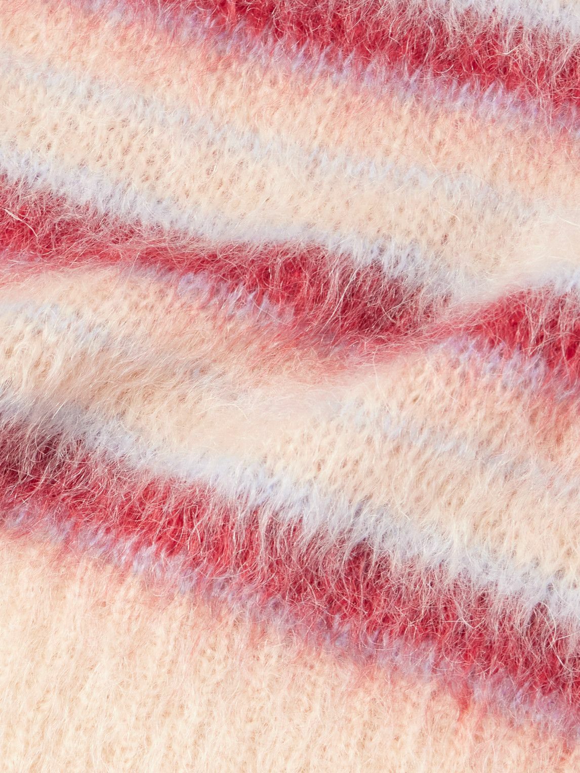 Marni - Brushed Striped Mohair-Blend Sweater Vest - Neutrals