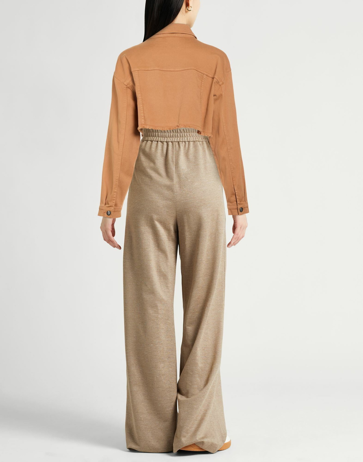 Jijil Womens Denim outerwear Camel