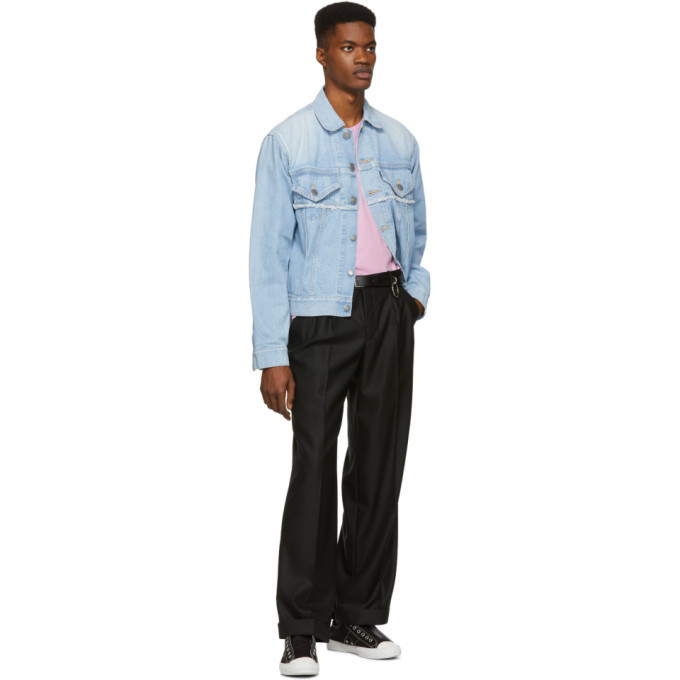 Christian Dada Black Sid Ring Belt