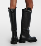 Rick Owens Gabe leather knee-high boots