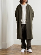 FEAR OF GOD ESSENTIALS - Logo-Appliquéd Cotton-Blend Twill Coat - Black