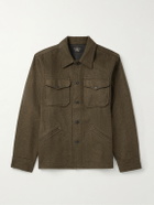 RRL - Wool-Blend Felt Overshirt - Green