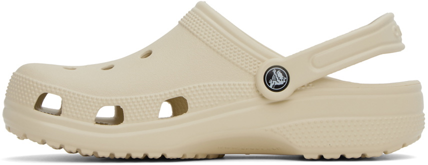 Crocs Beige Classic Clogs Crocs