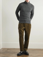 Oliver Spencer - Talbot Ribbed Wool Rollneck Sweater - Gray