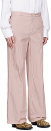 Our Legacy Pink Tuxedo Trousers