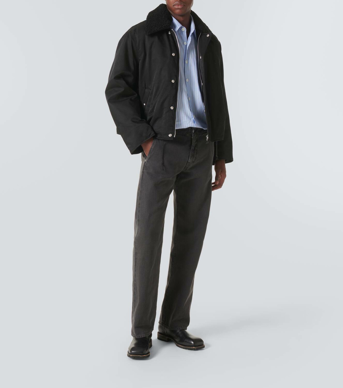 トップス OUR LEGACY graohicprint cotton jacket 34 Our Legacy Uniform floral cotton canvas jacket Our Legacy
