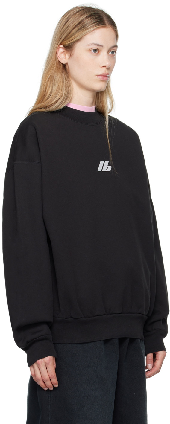 Balenciaga Black Regular Sweatshirt