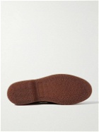 Officine Creative - Kent Suede Penny Loafers - Brown