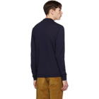 Norse Projects Navy Merino Johan Polo