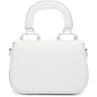 Miu Miu White Mini Top Handle Bag