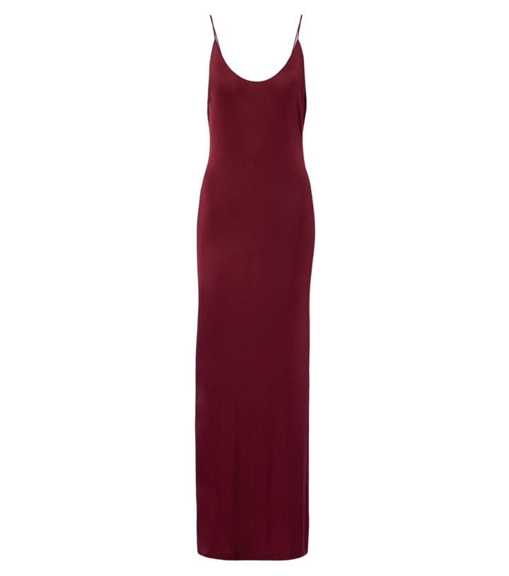Photo: Saint Laurent Jersey maxi dress