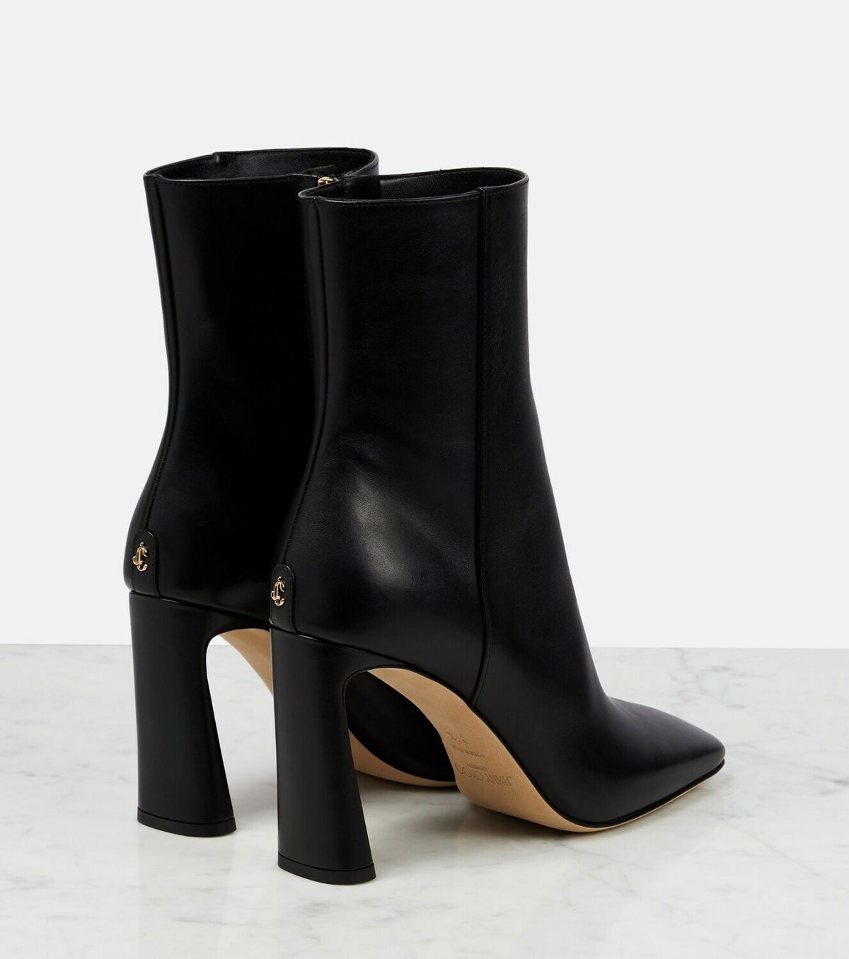 Jimmy Choo - Kinsey 95 leather ankle boots Jimmy Choo