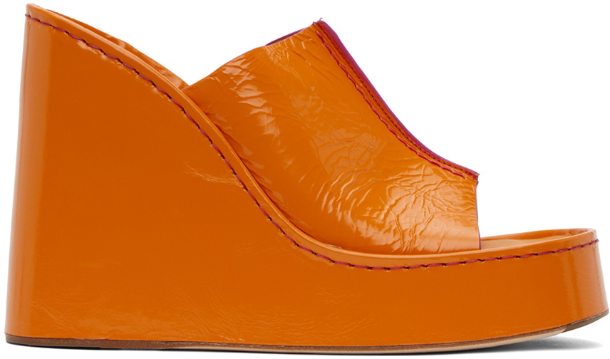 MIISTA Womens Brown 1-1/2