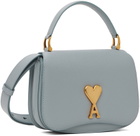 AMI Paris Blue Top Handle Paris Paris Bag