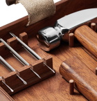 Lorenzi Milano - Tool Kit with Mahogany Wood Box - Brown