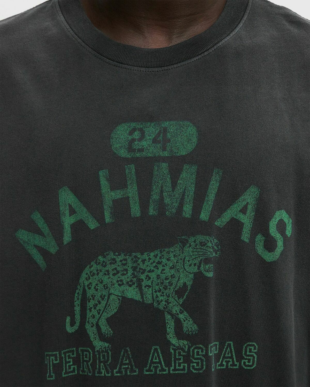 Nahmias Terraestiva Boxy T-shirt Black Mens Shortsleefe