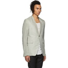 Rick Owens Grey Soft Blazer