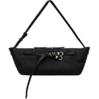 MARGESHERWOOD Black Leather 'Grandma' Used Sling Bag
