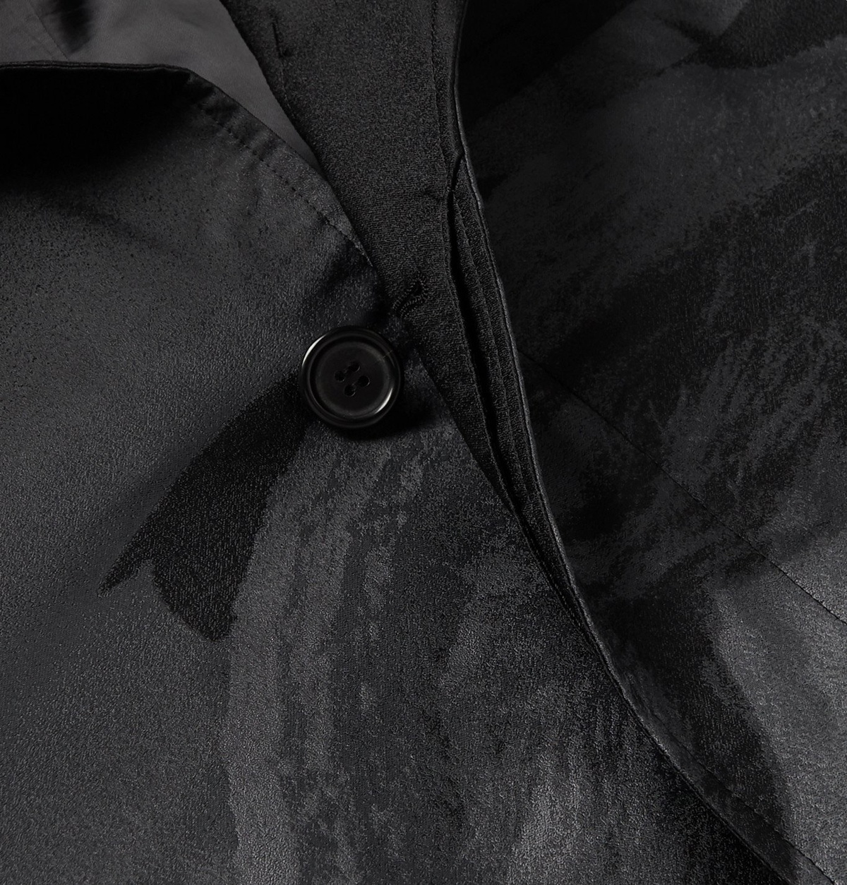 Undercover - Cindy Sherman Printed Shell Coat - Black Undercover