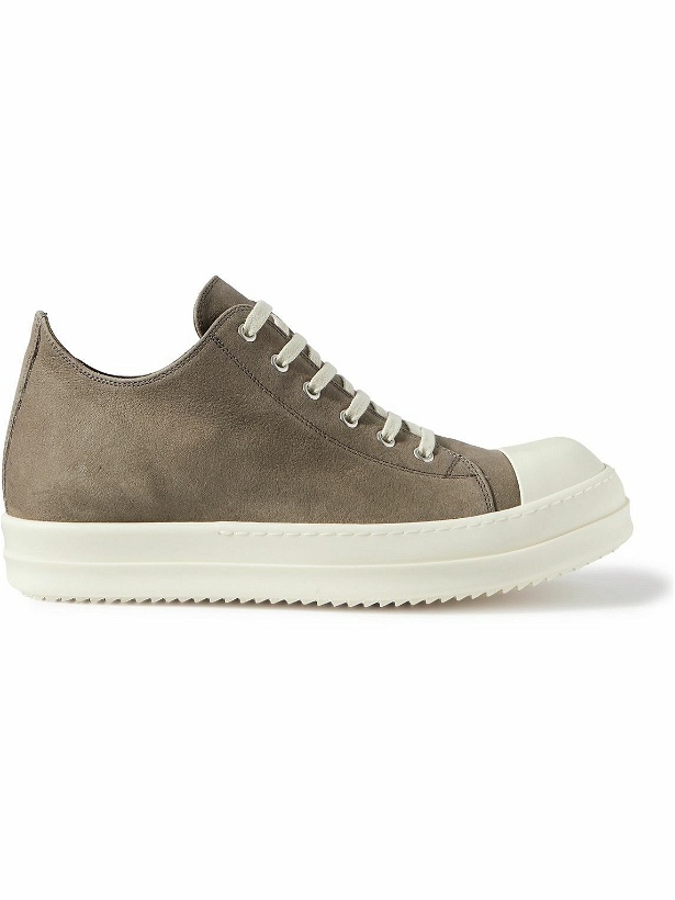 Photo: Rick Owens - Leather Sneakers - Brown