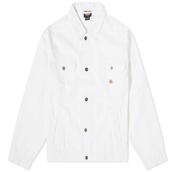 Photo: Dickies Men's Madison Denim Jacket in White