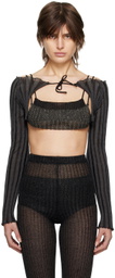 a. roege hove Black Ara Cardigan