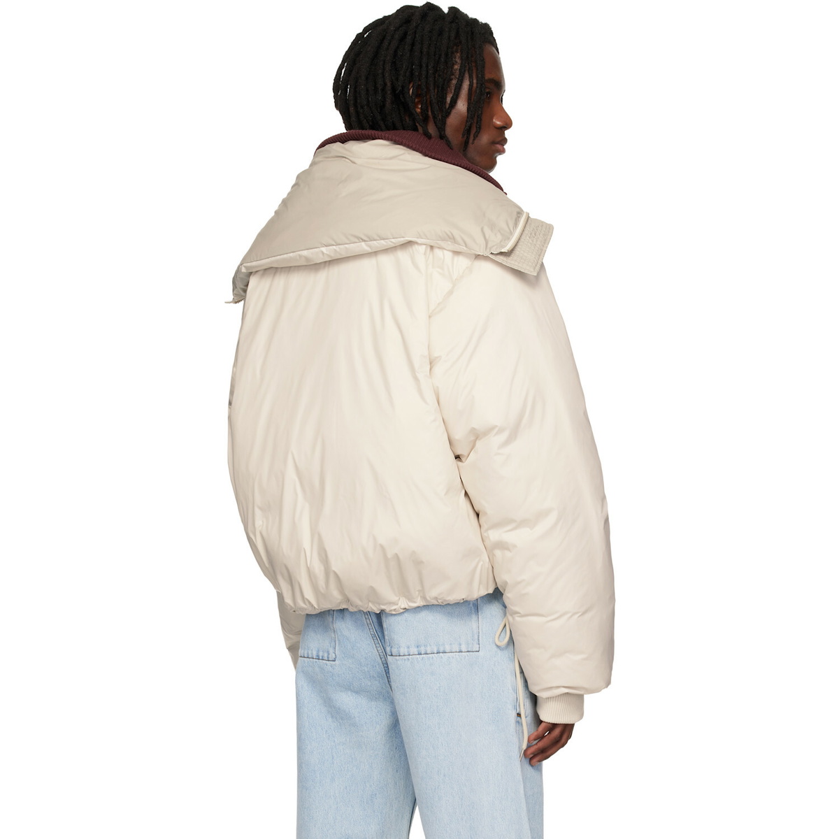 Entire Studios Off-White Kelly Down Jacket
