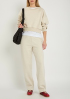 Vuori Restore Cotton-blend Sweatshirt Off White