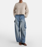 Alaïa Cashmere and wool blend sweater